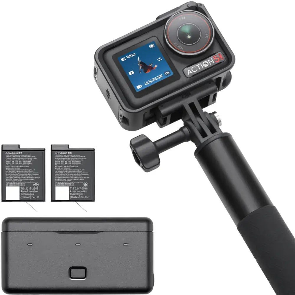 DJI - Osmo Action 5 Pro 4K Action Camera Adventure Bundle