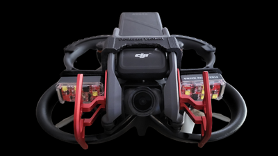 Kit de luces tácticas DJI Avata FPV para operaciones en interiores y exteriores (4 luces con bloqueo de batería)