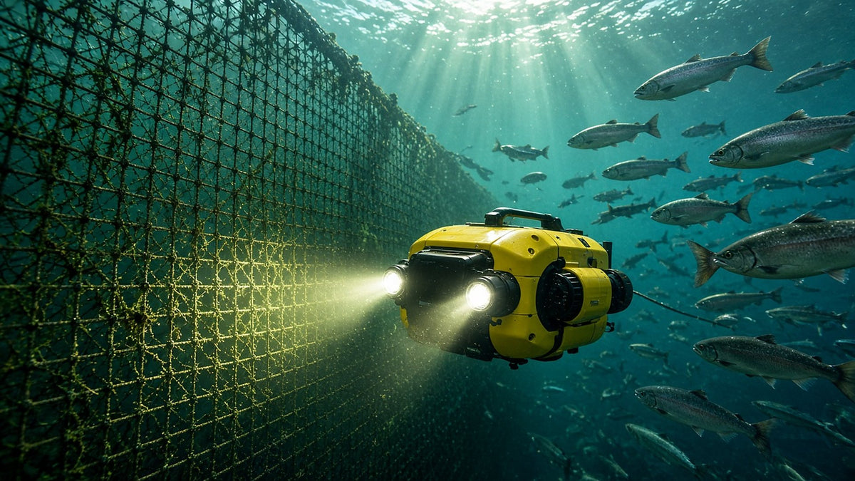 Drones submarinos para activos acuáticos