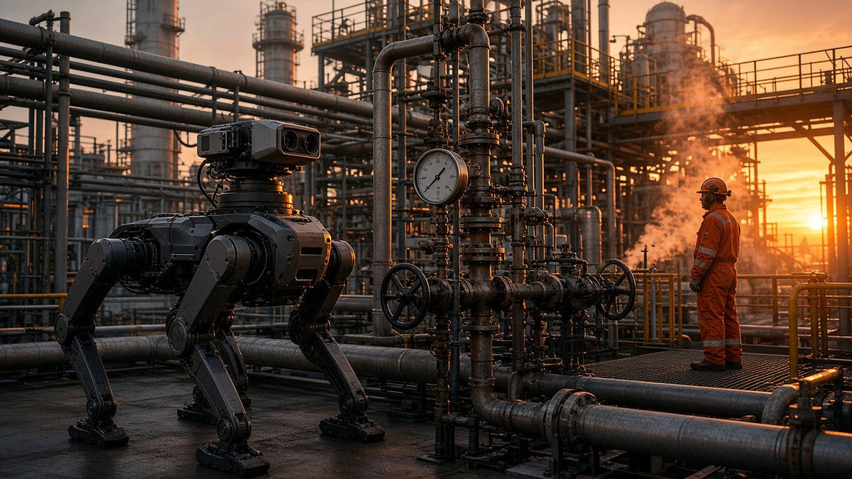 Robots on plant rounds