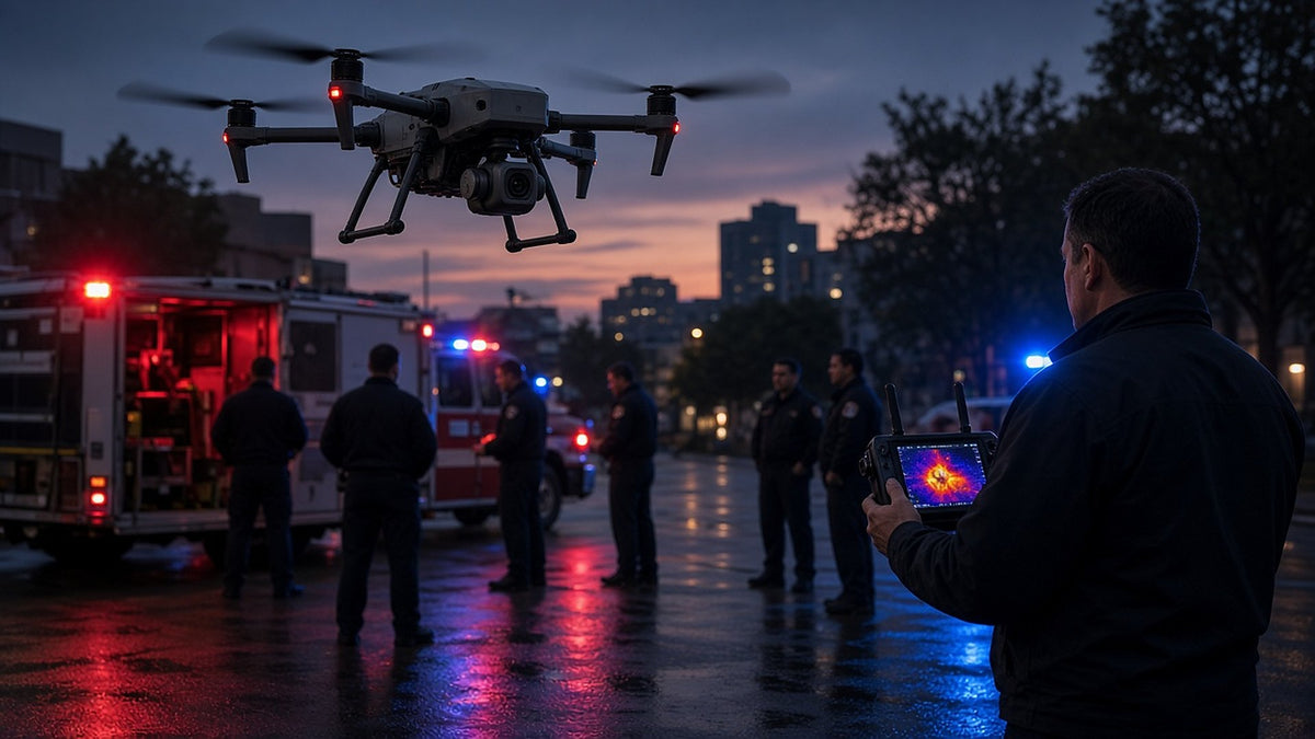 Drones térmicos y con zoom