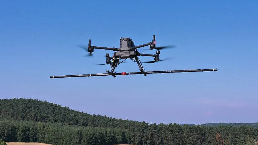 The right drone