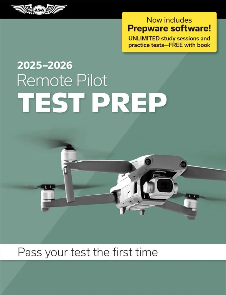 Preparación para el examen de piloto remoto 2025-2026 con Prepware