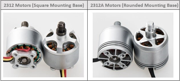 Motores del DJI Phantom 3 en todas sus variantes