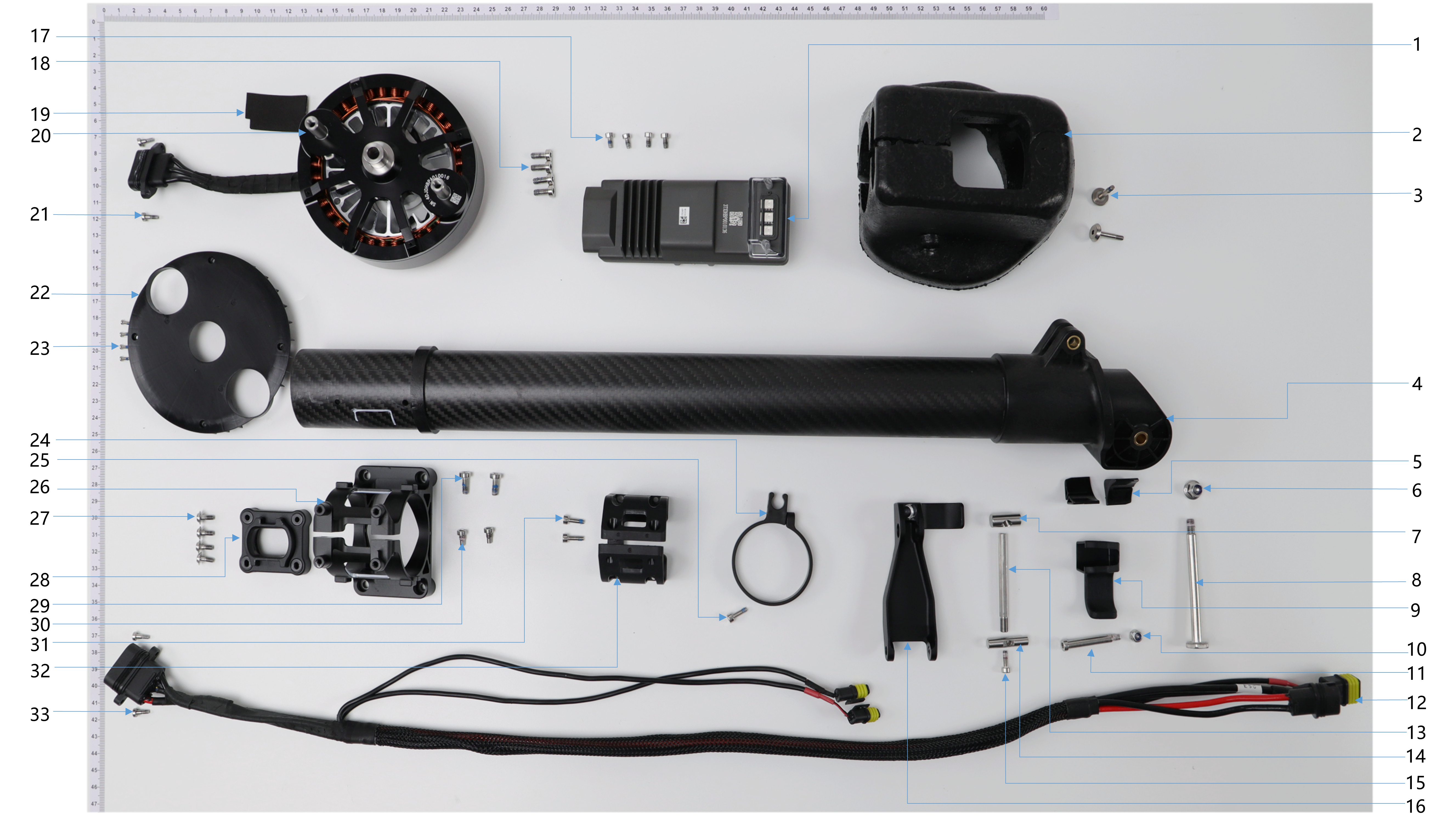 DJI Agras T-30 M1/M4 Arm Parts Package – Maverick
