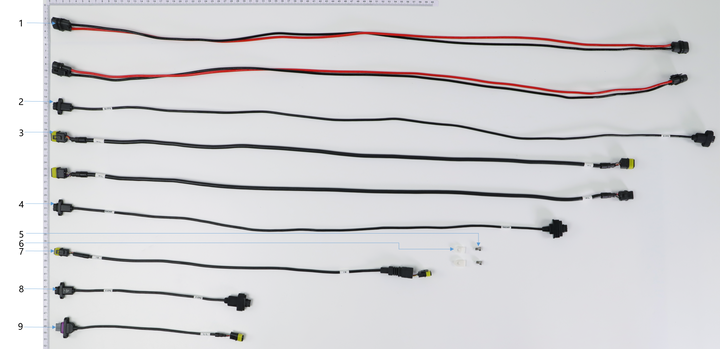 Paquete de piezas de cable para DJI Agras T-30