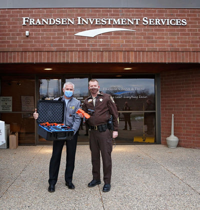 Frandsen Bank & Trust donates drone to Scott County Sheriff’s Office
