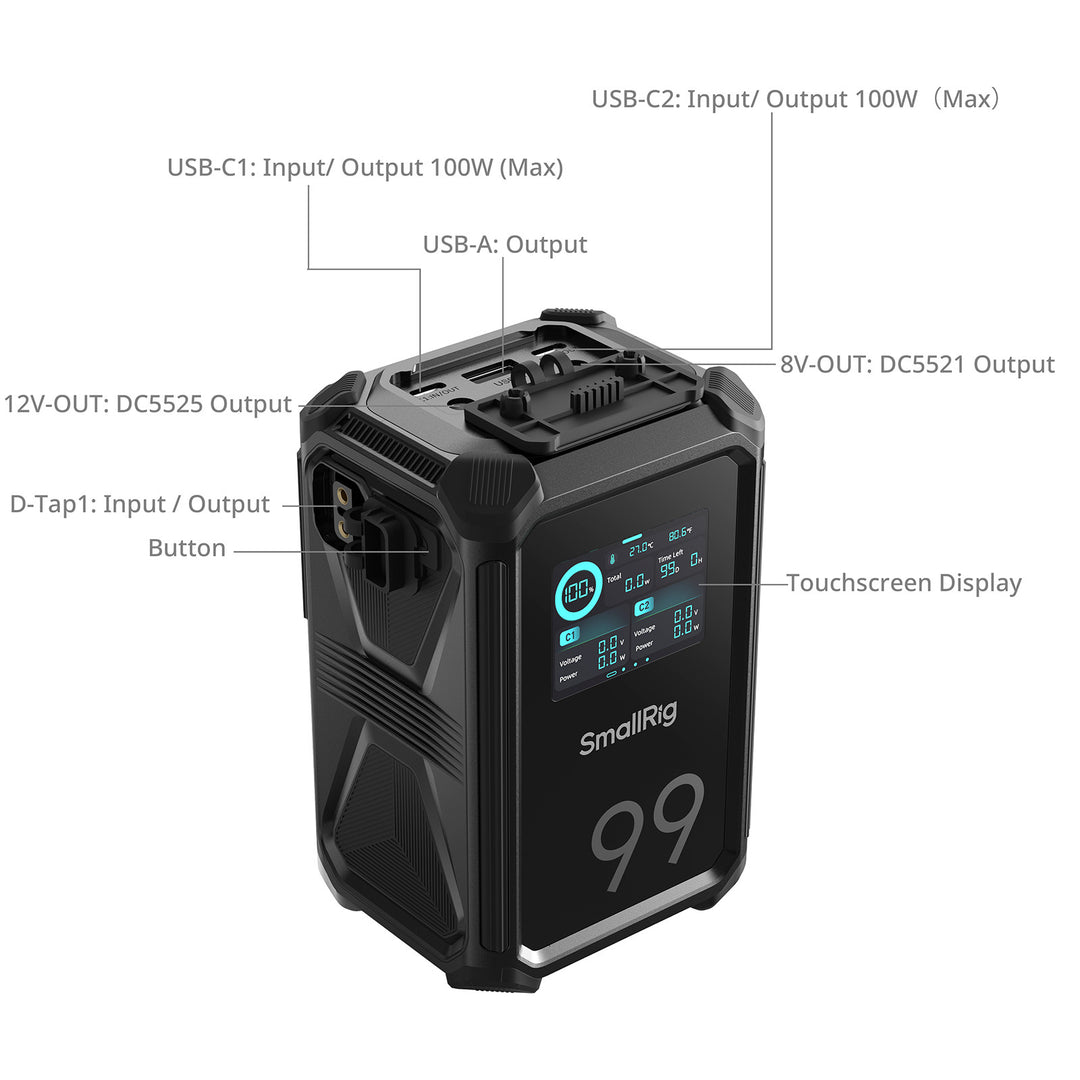SmallRig X-Touch X99 Smart V-Mount Battery 4984