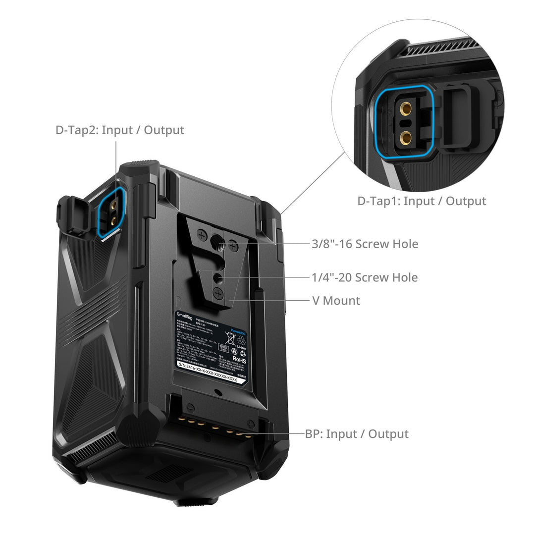 SmallRig X-Touch X99 Smart V-Mount Battery 4984