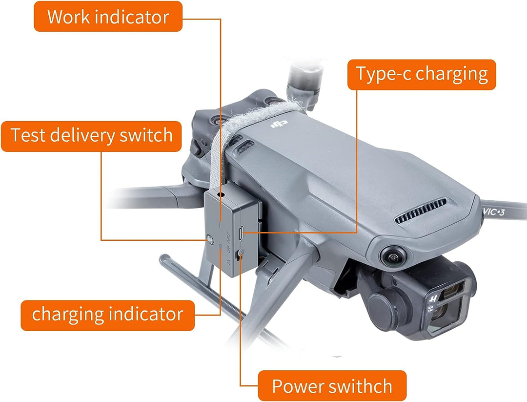 Payload Drop Release Module DJI Mavic 3 Payload Release Drop Kit | Stealth & Skidmark – Maverick