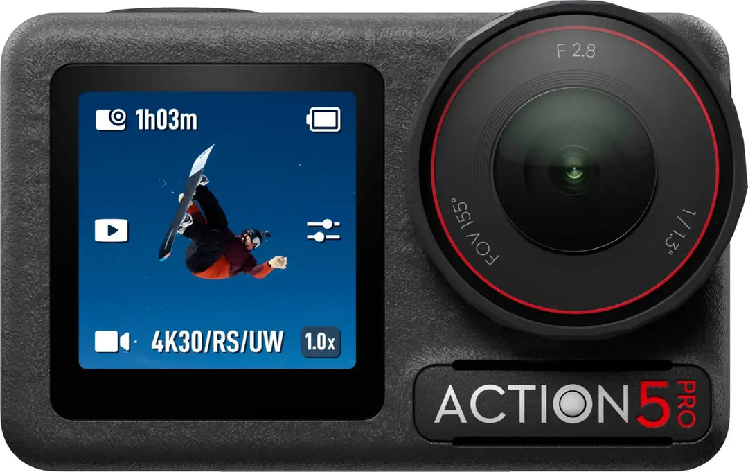 DJI - Osmo Action 5 Pro 4K Action Camera Adventure Bundle - Black