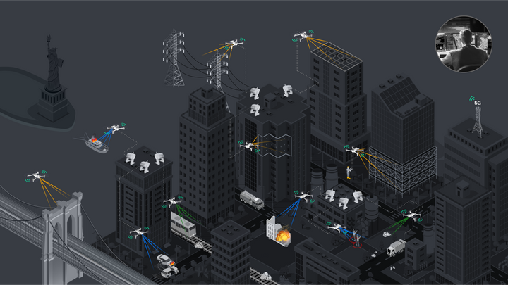 Skydio Dock hive