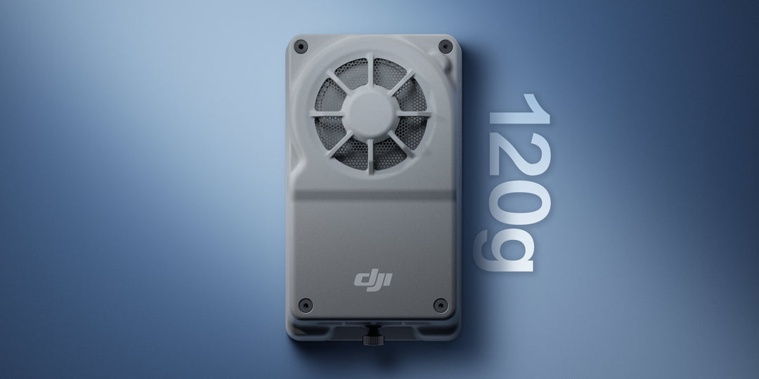 DJI Manifold 3 weighing about 120 g