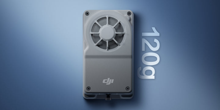 DJI Manifold 3 weighing about 120 g