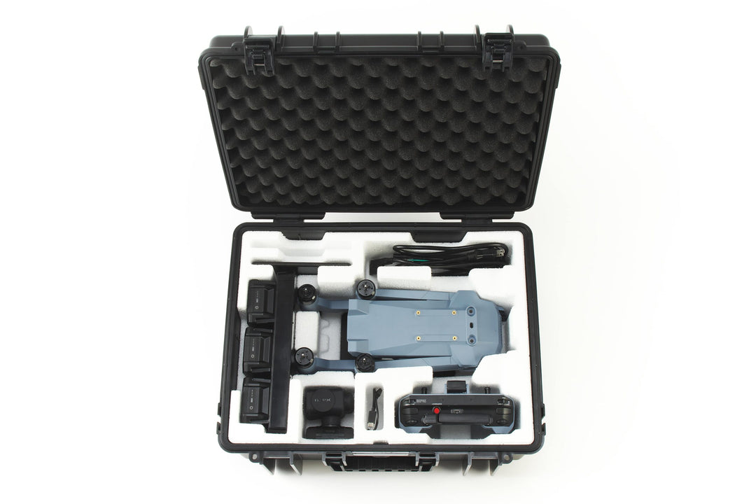 ACSL SOTEN hard storage case open with aircraft and accessories