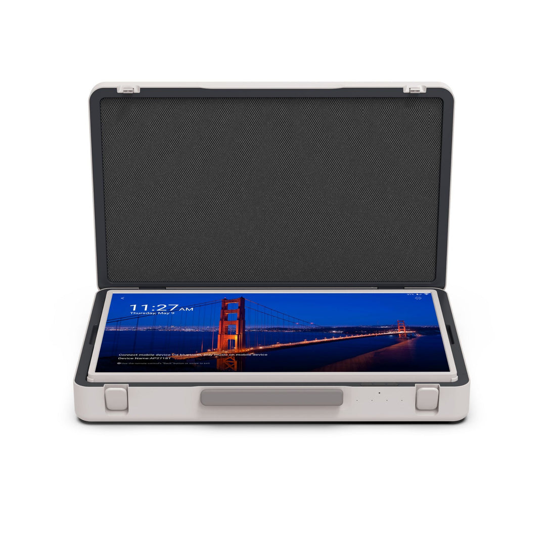 DSLRPros 27 inch Mobile Display Suitcase ports