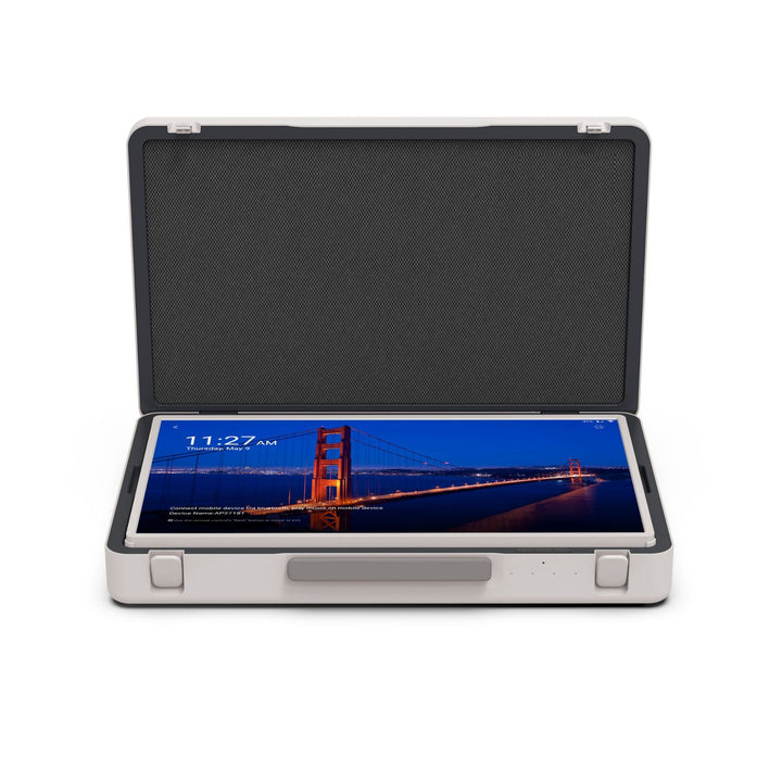 DSLRPros 27 inch Mobile Display Suitcase ports
