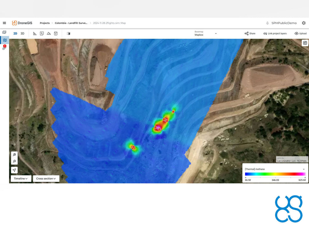 Falcon Plus TDLAS methane detector