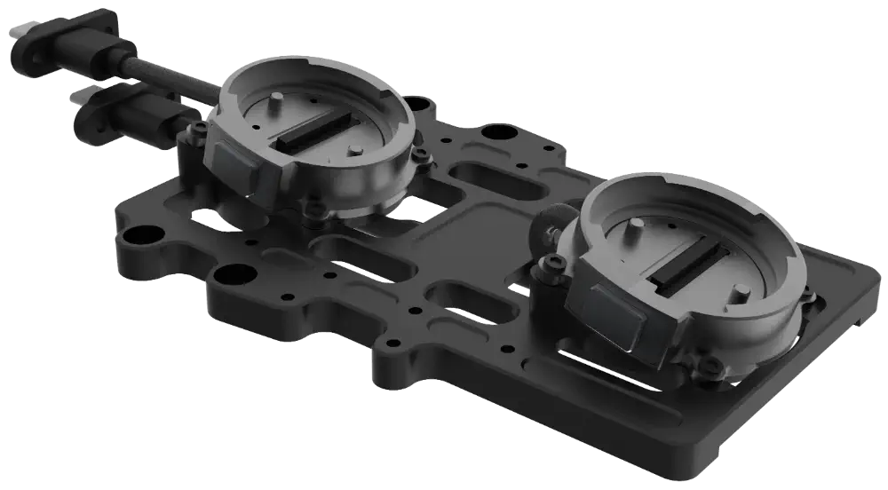 JZ M400 Center Mounted Dual Gimbal Bracket