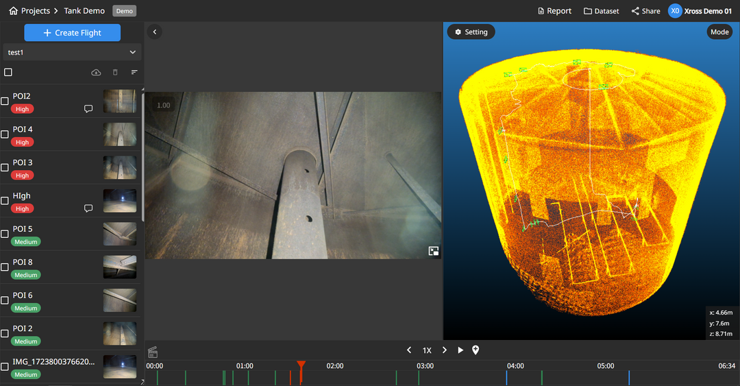 TerraDrone Terra Xross - Indoor Inspection Drone