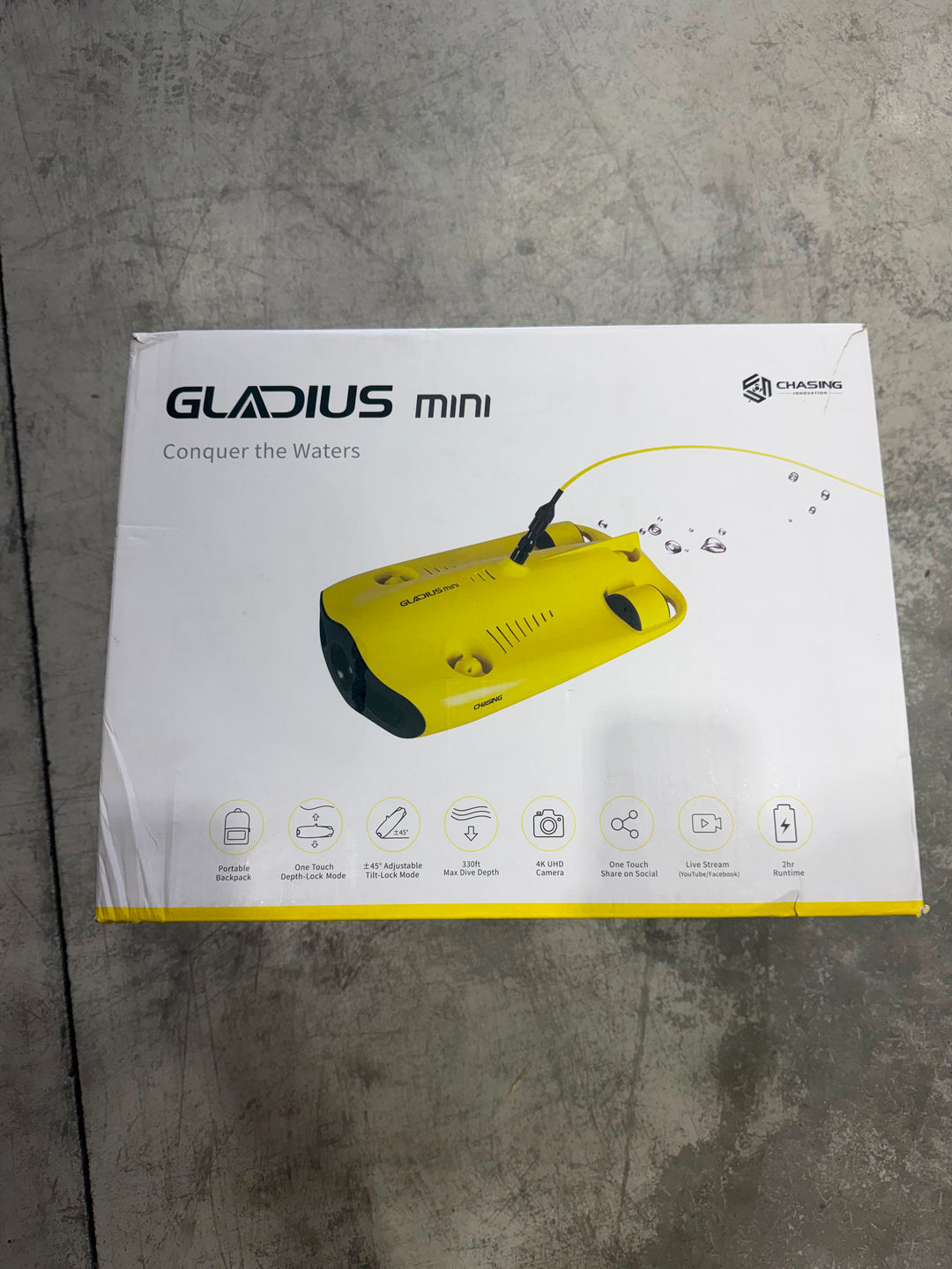 Chasing Gladius Mini Underwater Drone – Open Box