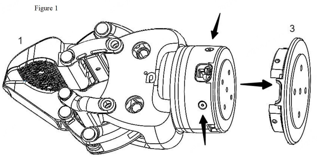 AGIBOT OmniPicker gripper, mounting assembly, official AGIBOT image