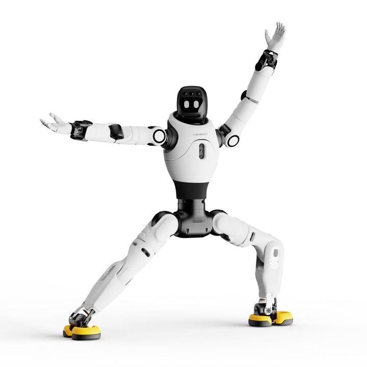 AGIBOT X2 humanoid robot wide stance, official AGIBOT image