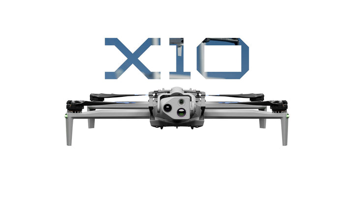 Skydio X10 in flight