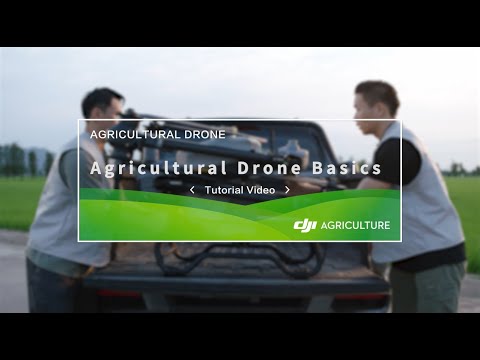 DJI Agras T40: Agricultural Drone Basics (official DJI video)