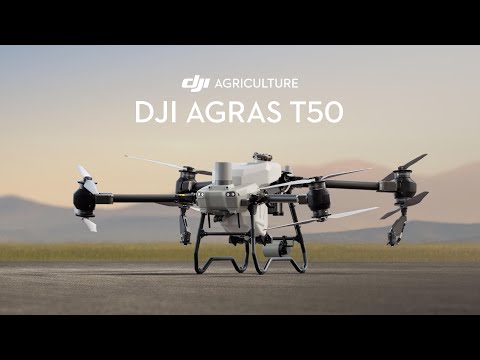 Meet DJI Agras T50 (official DJI video)