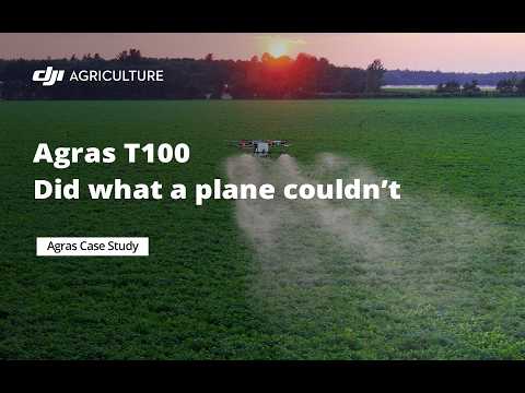 50 Years of Potato Farming, 2 Drones, 20,000 Acres 🥔🍠 | DJI Agras T100 (official DJI video)