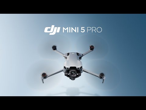 Meet DJI Mini 5 Pro - All-In-One 1-Inch Large CMOS Mini Camera Drone (official DJI video)