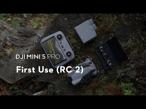 DJI Mini 5 Pro | First Use (RC 2) (official DJI video)