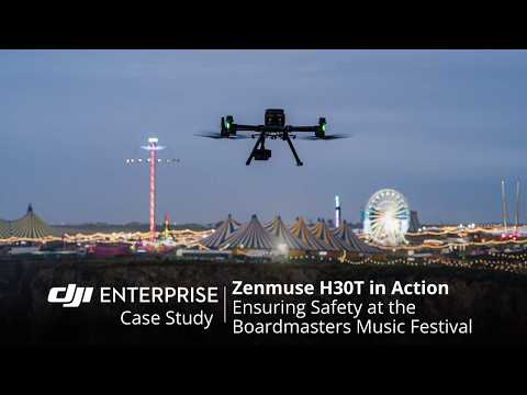 Zenmuse H30T in Action: The Impact of Drone Technology on Event Security (official DJI video)
