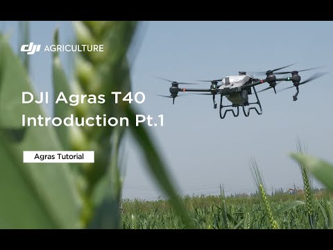 DJI Agras T40 Introduction Pt.1 (official DJI video)