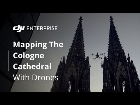 Creating 3D Models Of The Cologne Cathedral Using DJI M300 RTK, Zenmuse P1 and Zenmuse L1 (official DJI video)