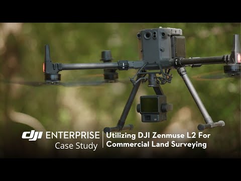 DJI Zenmuse L2: Using LiDAR Technology for Land Surveying Projects (official DJI video)