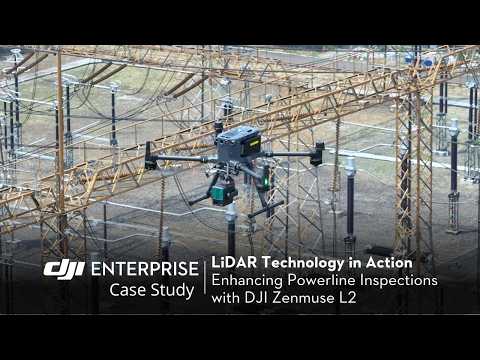 LiDAR Technology in Action: Enhancing Powerline Inspection with Zenmuse L2 (official DJI video)