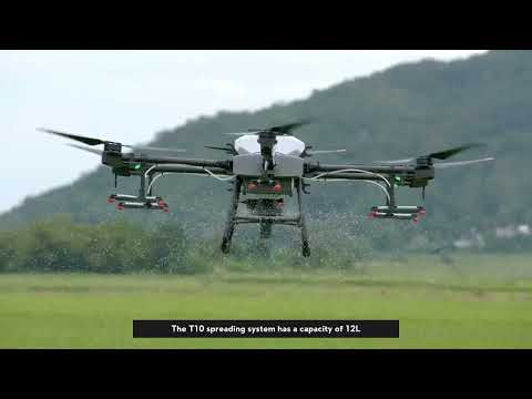 Tutorial - How to Use the Spreading System for Agras T30 and T10 (official DJI video)
