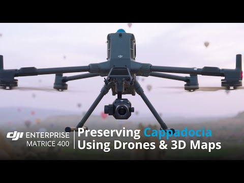 Preserving Cappadocia Using Drones and 3D Maps | DJI Matrice 400 (official DJI video)