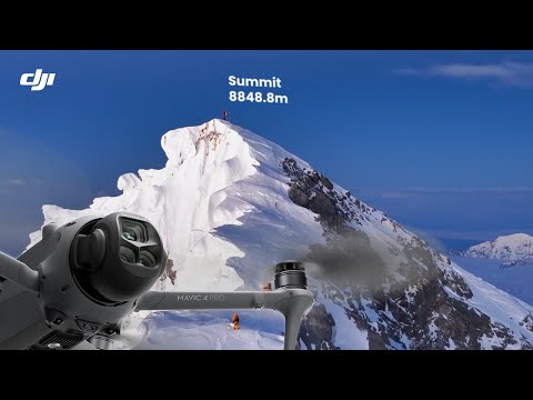 29,000 Feet Up Mount Qomolangma with DJI Mavic 4 Pro (official DJI video)