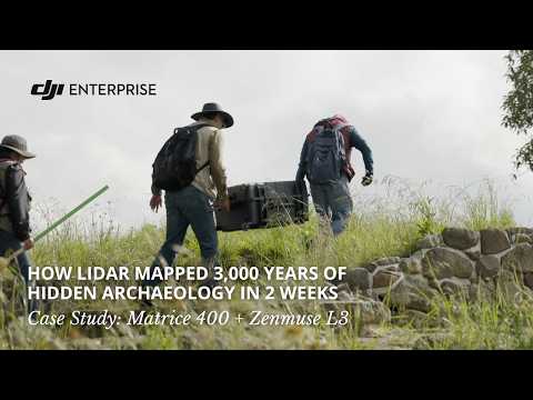 How LiDAR Mapped 3,000 Years of Hidden Archaeology in 2 Weeks | DJI Matrice 400 + Zenmuse L3 (official DJI video)