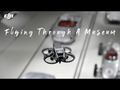 Flying DJI Avata through the Porsche Museum (official DJI video)