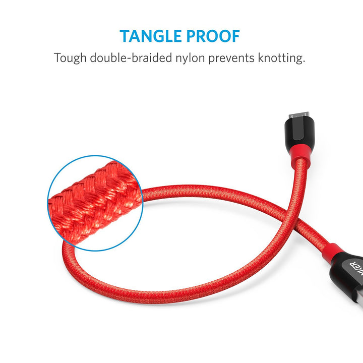 Anker PowerLine+ Micro USB Cable (1ft)