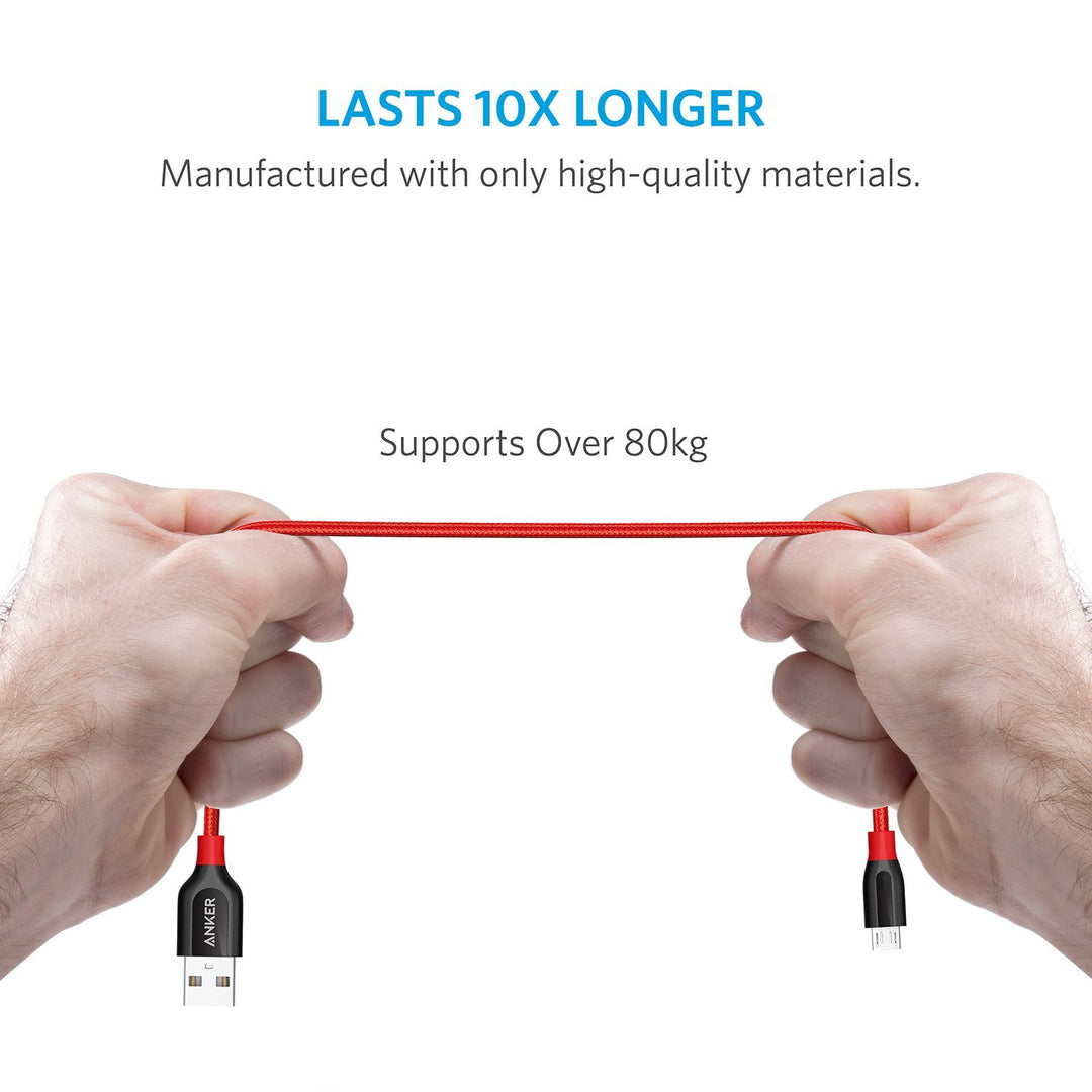 Anker PowerLine+ Micro USB Cable (1ft)