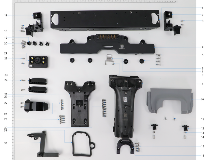 DJI Agras T-30 Rear Frame Parts Package