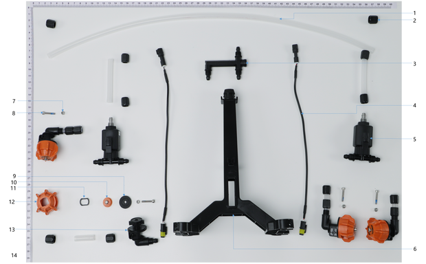 DJI Agras T-30 M1/M4 Spray Lance Parts Package