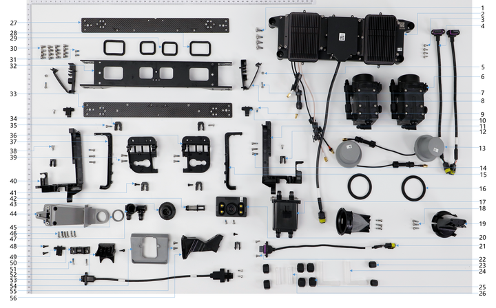 DJI Agras T-10 Front Frame Parts Package