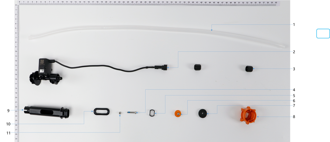 Paquete de piezas de la lanza pulverizadora DJI Agras T-10