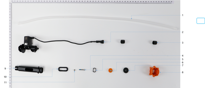 Paquete de piezas de la lanza pulverizadora DJI Agras T-10